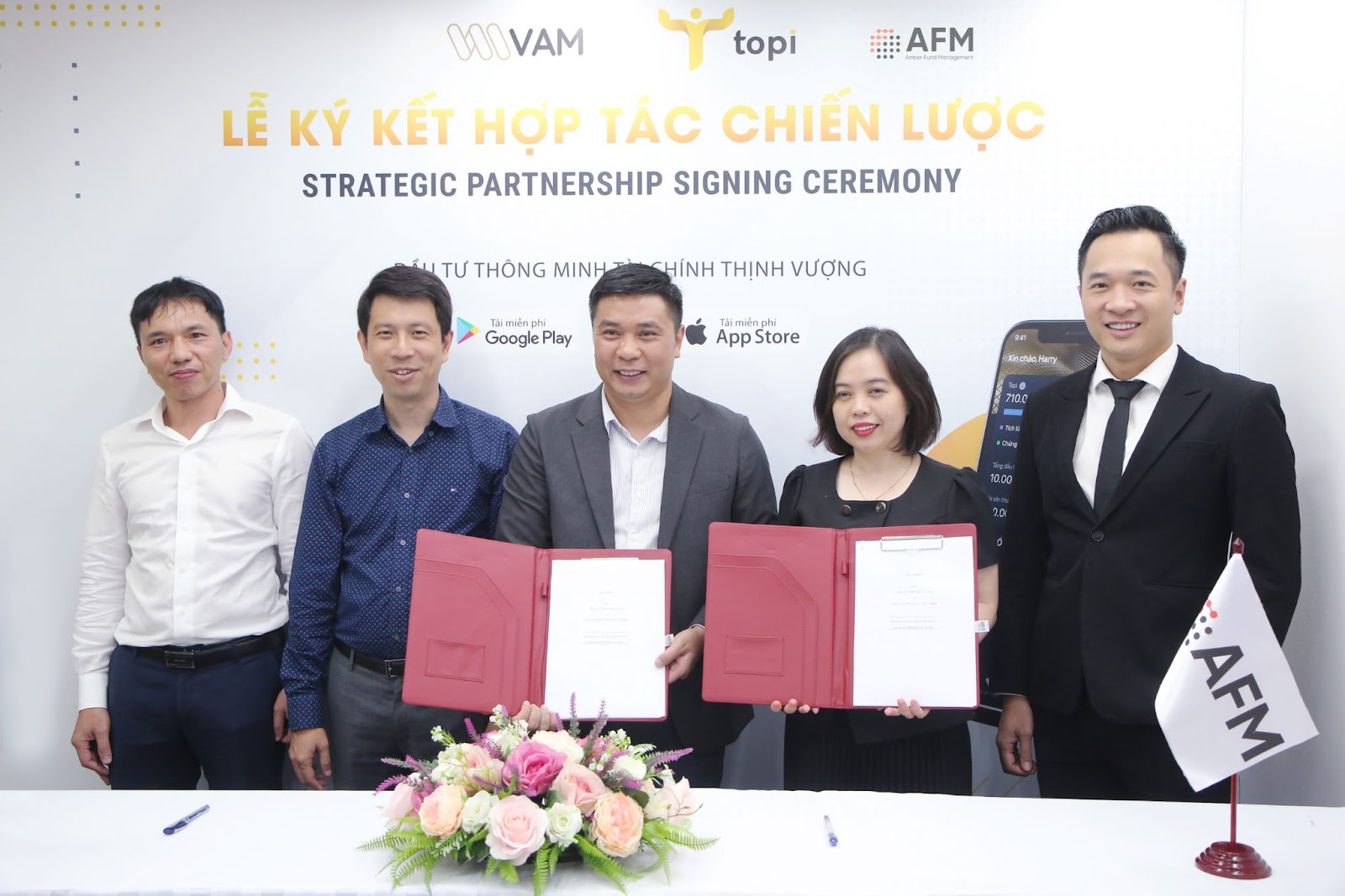 Công ty Cổ phần Đầu tư VAM đồng hành hợp tác chiến lược cùng Công ty Cổ phần Quản lý quỹ Amber
