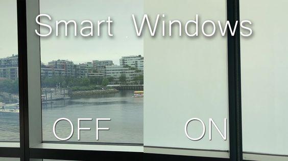 Smart glass is the type of window in Malaysia that changes from transparent to frosted. Source: Pinterest