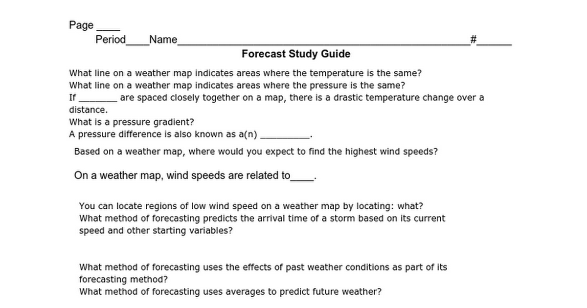 on a weather map wind speeds are related to On A Weather Map Wind Speeds Are Related To Campus Map on a weather map wind speeds are related to