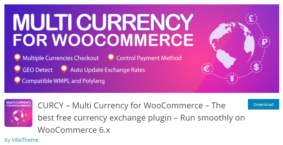 CURCY - WooCommerce currency switcher