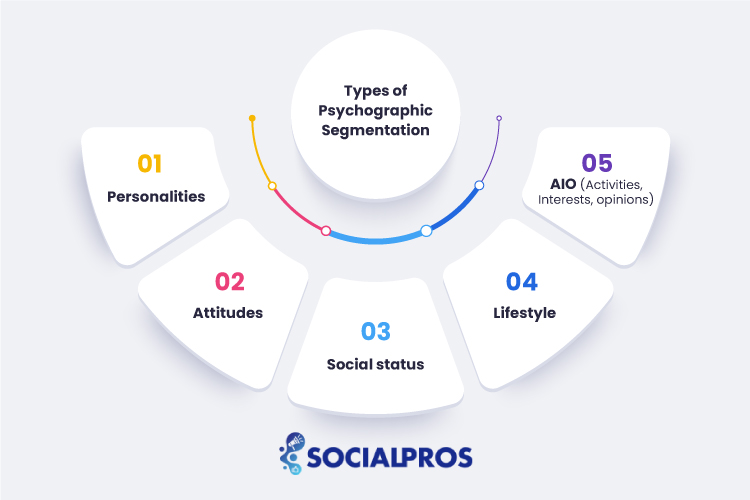 Types of psychographic segmentation 