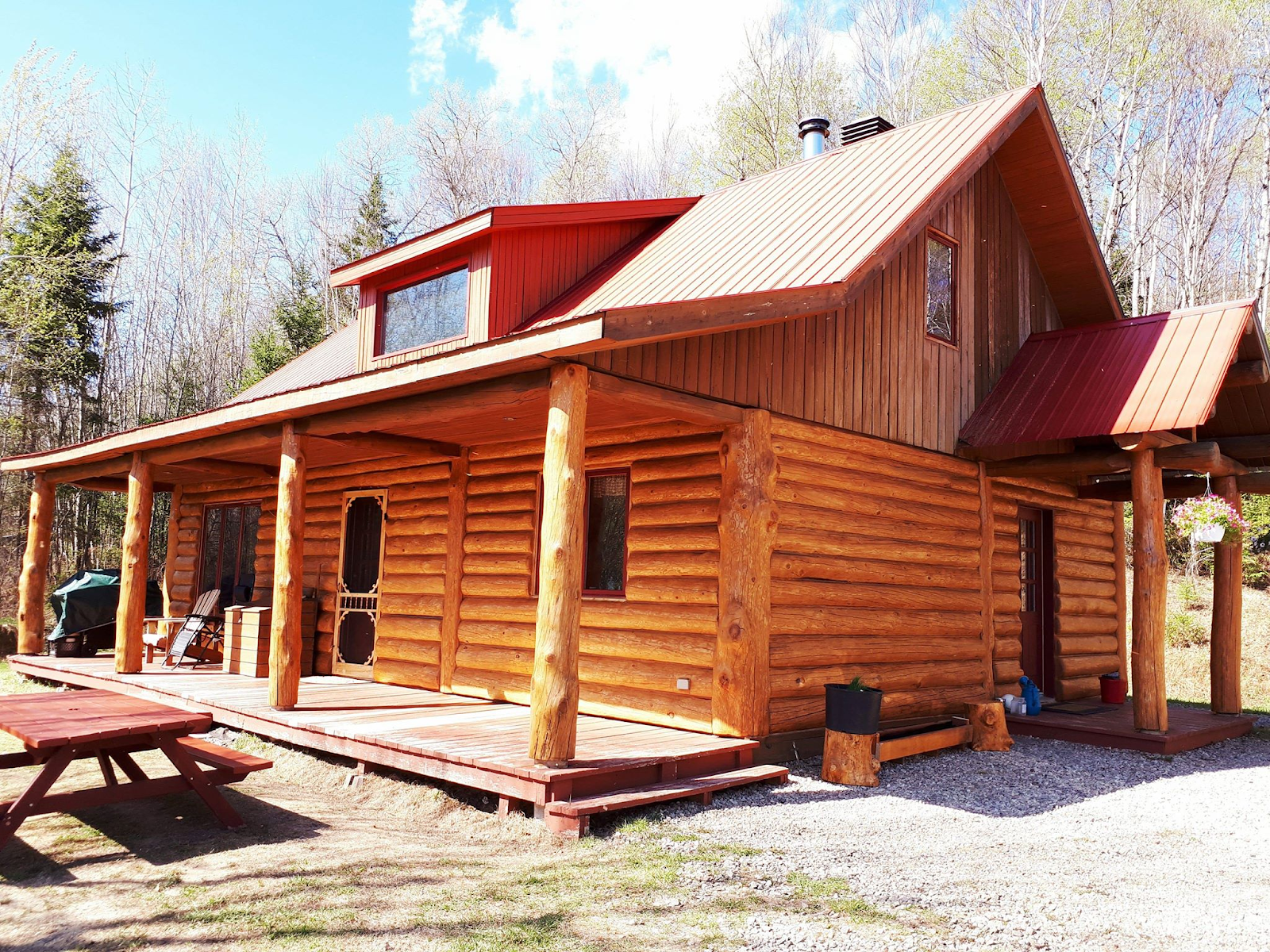 Cottages for rent for 10 people in Quebec #7