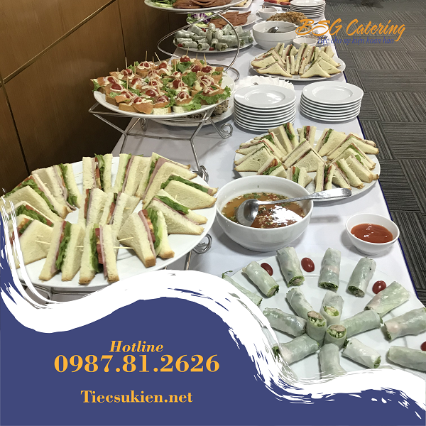 Đặt tiệc Finger Food tại Hà Nội