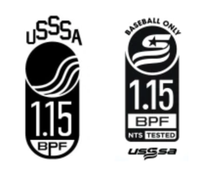 USSSA Basball certification stamp