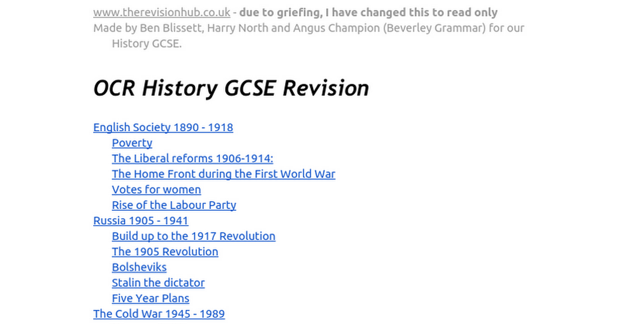 ocr history coursework proposal tool