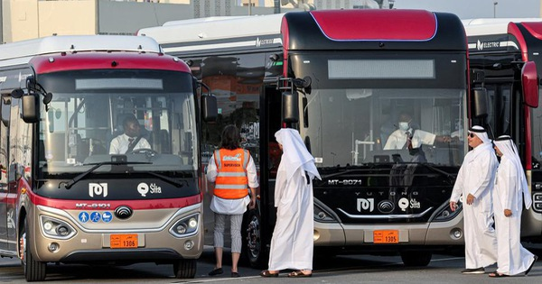 Qatar chạy thử hơn 1300 xe buýt để phục vụ cho World Cup 2022