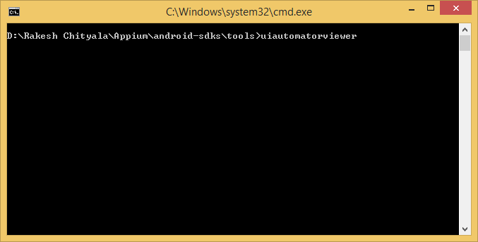 D:\Rakesh Chityala\Appium\Docmantation\SCREEN SHOTS\UI Automator\UI_automator.png