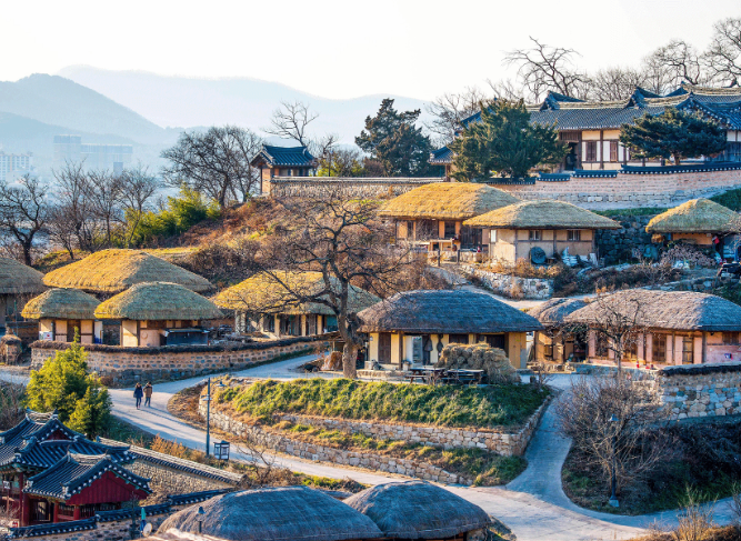 ancient Gyeongju city,