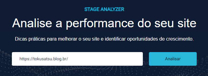 analisar performance site