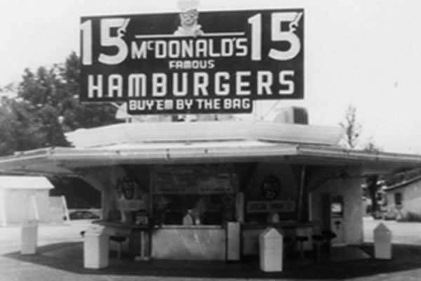 logo design questions-The original McDonald's restaurant 