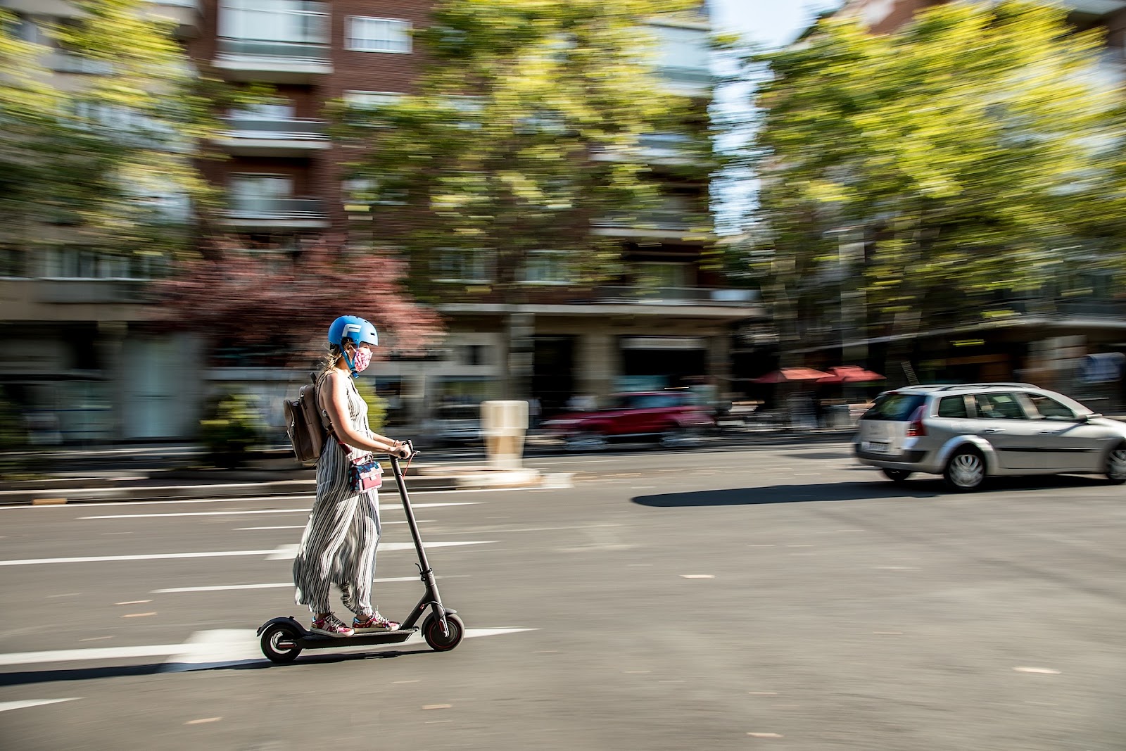 E-scooter in Vancouver
