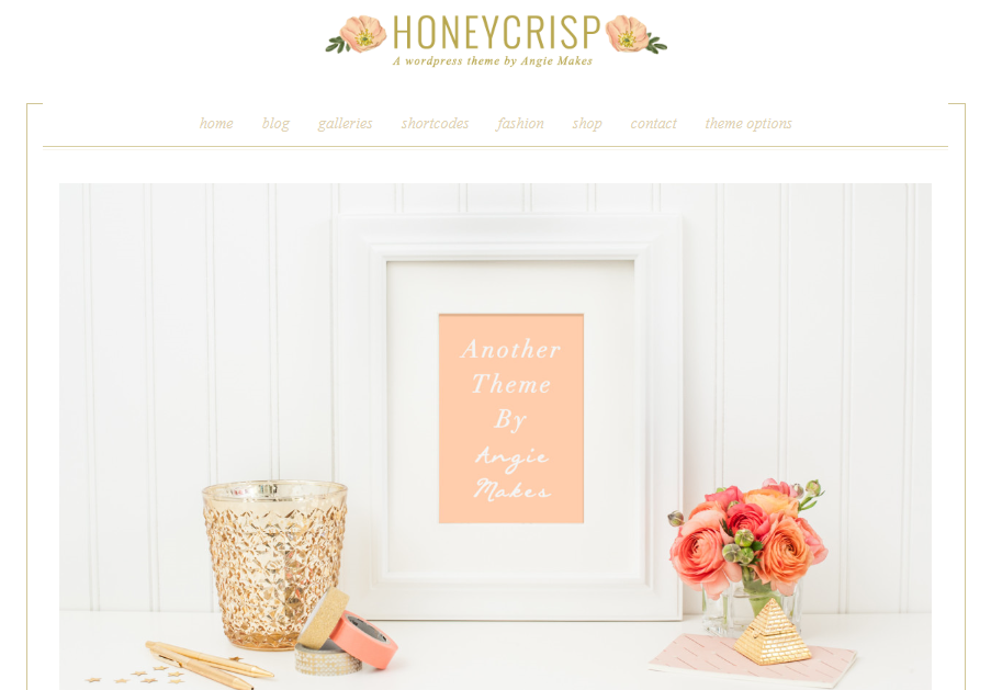 Tema WordPress Honeycrisp