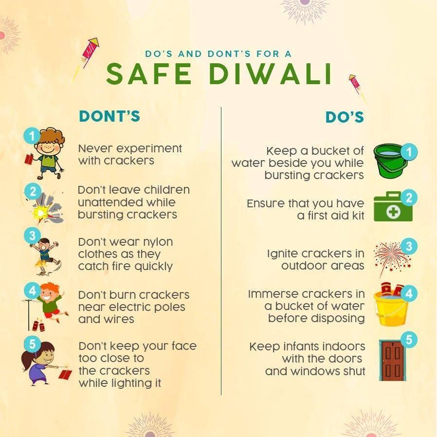 How to enjoy a safe diwali this year
