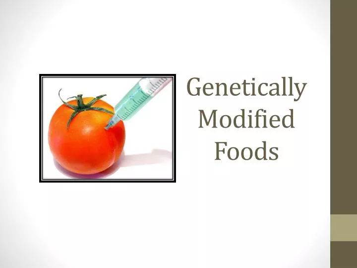 GM Foods