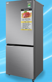 Tủ lạnh panasonic inverter 255 lít phù hợp với nhu cầu của 2-3 người trong 1 hộ gia đình
