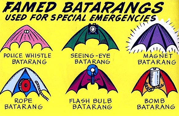 Old style batarangs