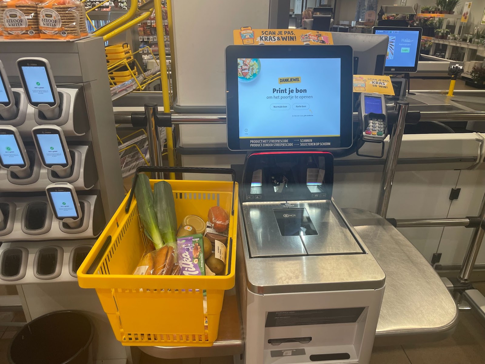 Zelfscankassa bij Jumbo