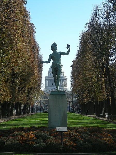 Statue in the Jardin du Luxembourg, Paris, France.