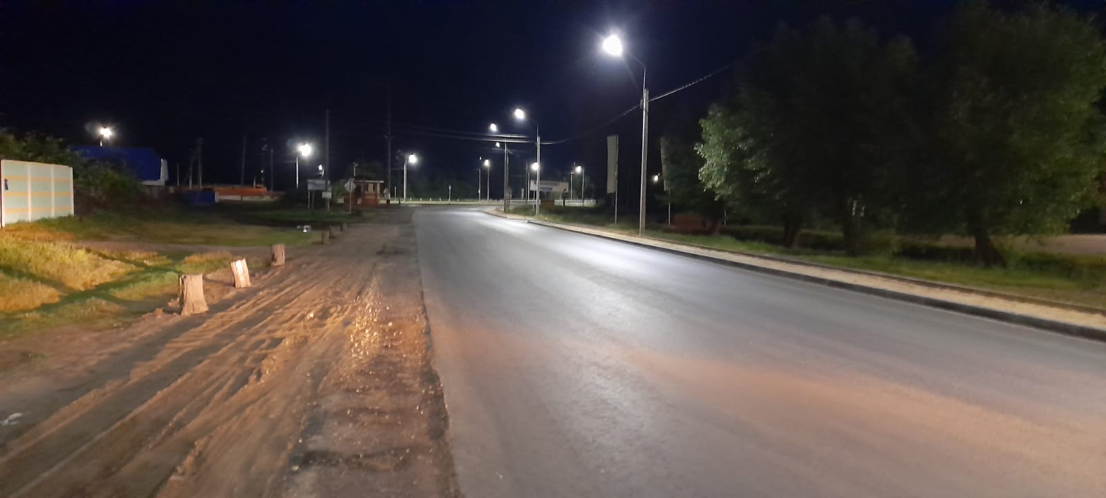 ПЗС помог с организацией освещения автодороги в Брянской области