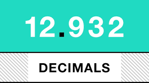 Image result for everything in decimal form
