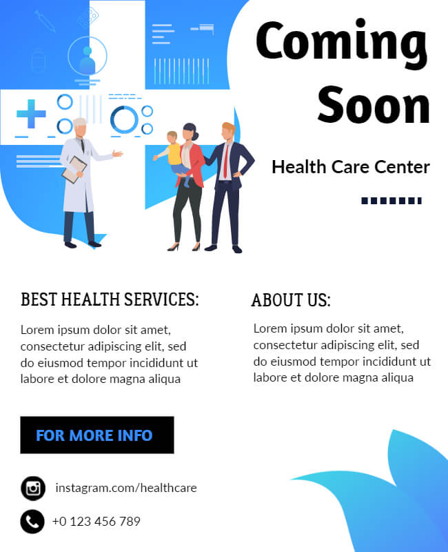 health care center template