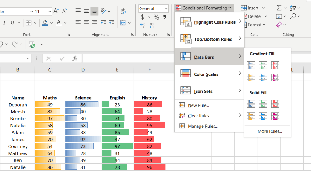 Excel Conditional Formatting giúp bạn tự động định dạng các ô trong bảng tính của mình dựa trên các điều kiện nhất định. Hãy xem hình ảnh liên quan để biết thêm về cách áp dụng tính năng này và làm việc với các điều kiện từ đơn giản đến phức tạp.
