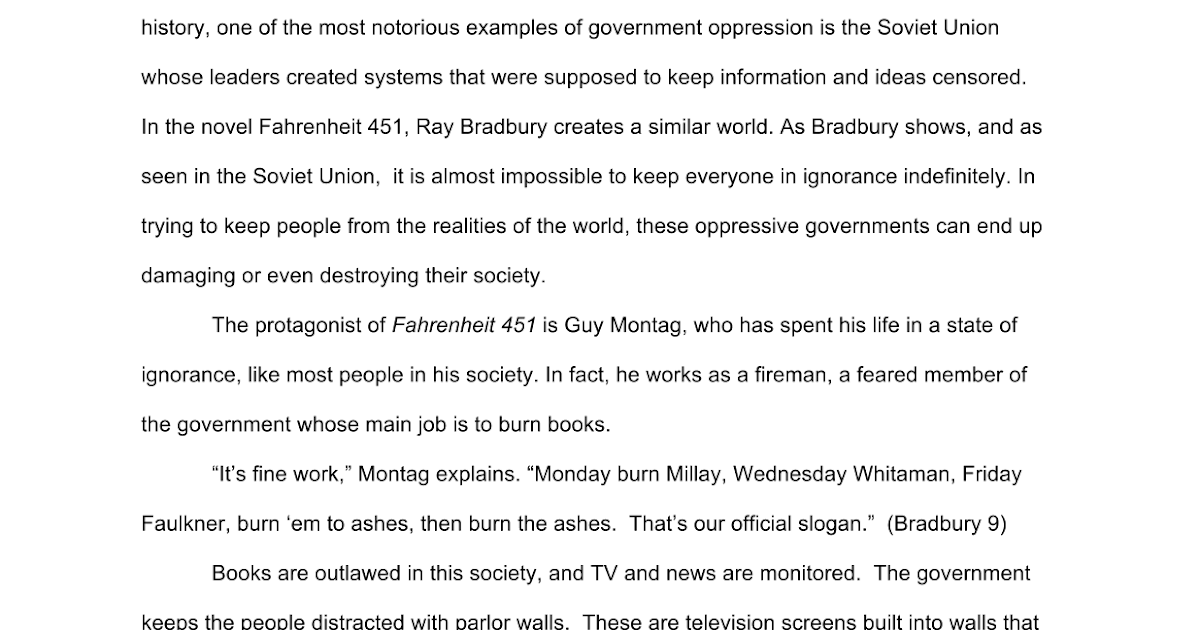 Ray Bradbury Essay