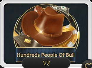 Giới thiệu game Hundreds People Of Bull (V8) tại cổng game điện tử OZE