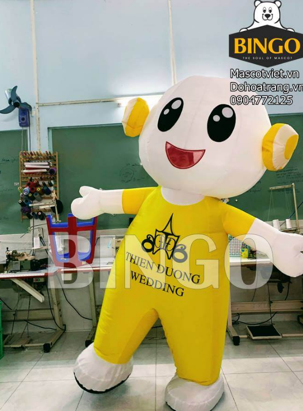 Mascot hơi cậu bé