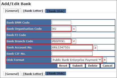 Public bank enterprise login