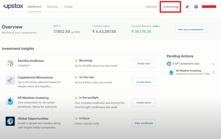 How to withdraw funds from smallcase