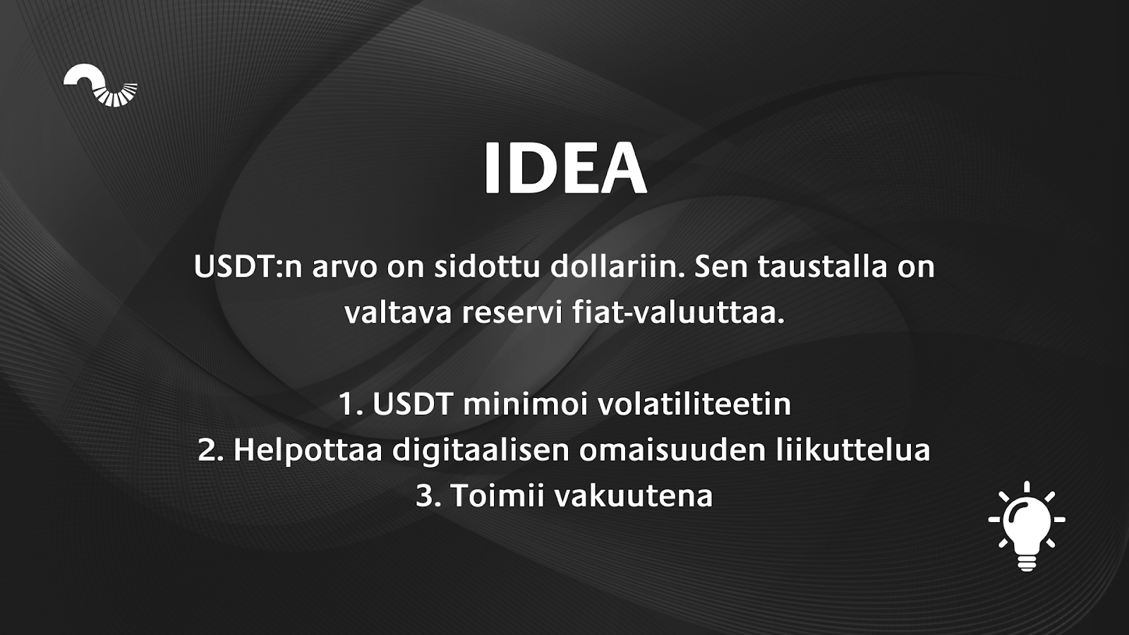 USDT idea
