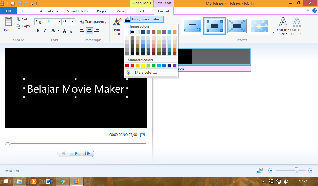 Cara Membuat Film Menggunakan Movie Maker