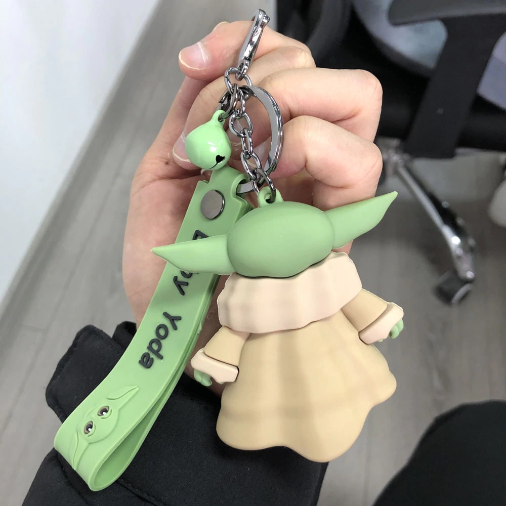 yoda keyring lego