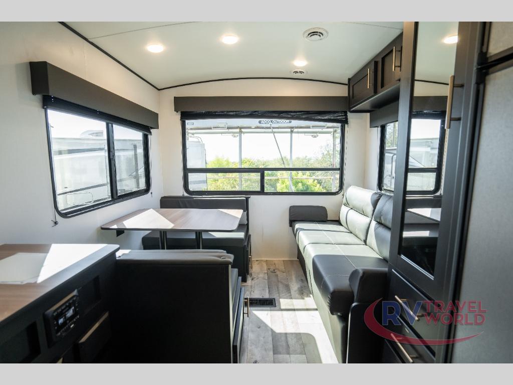 living Room in Keystone Springdale travel trailer