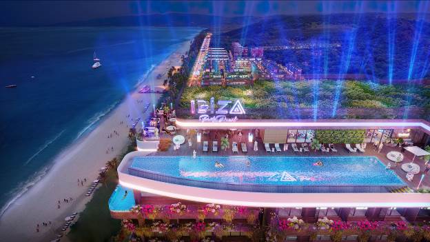 Tòa tháp tiệc tùng thuộc đại dự án Flamingo Hải Tiến