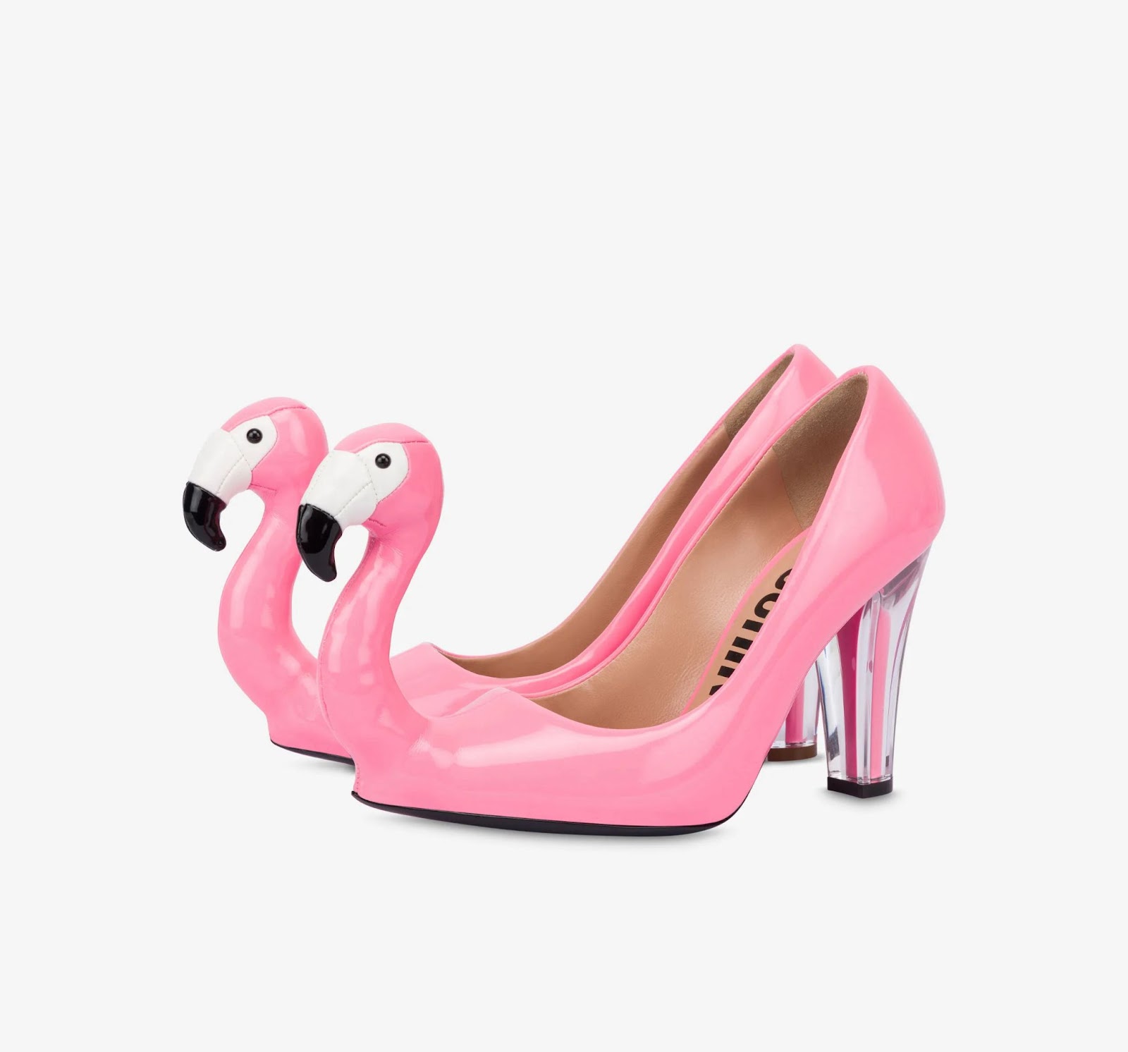 MOSCHINO Flamingo Heels Pumps