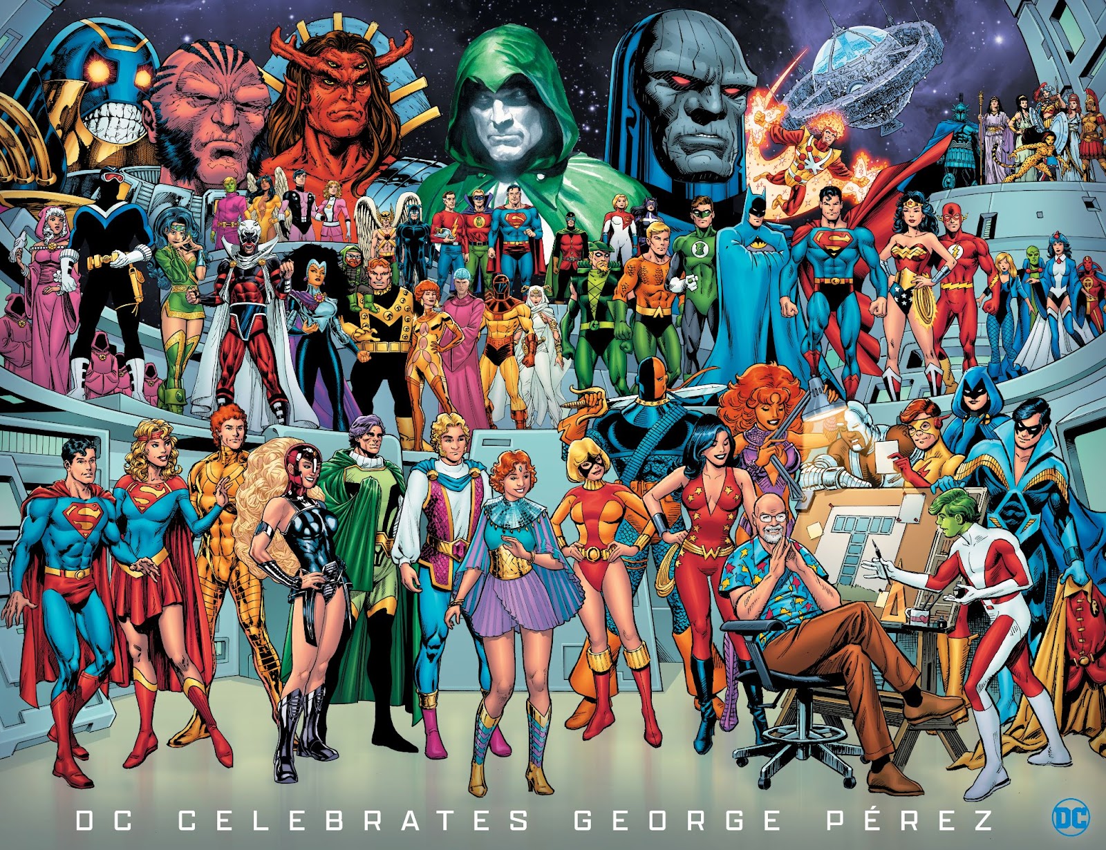 Grafico Para un día de viaje Montgomery DC Celebrating George Perez for all of June | DC