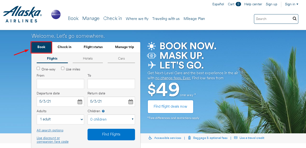 Alaska Airlines Choose Seats
