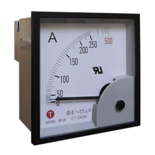 Đồng hồ đo dòng điện (Ampe kế) BE-96 250/5A Taiwan Meter