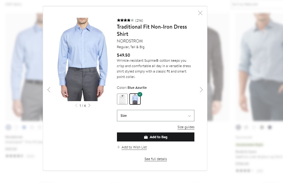 product page examples