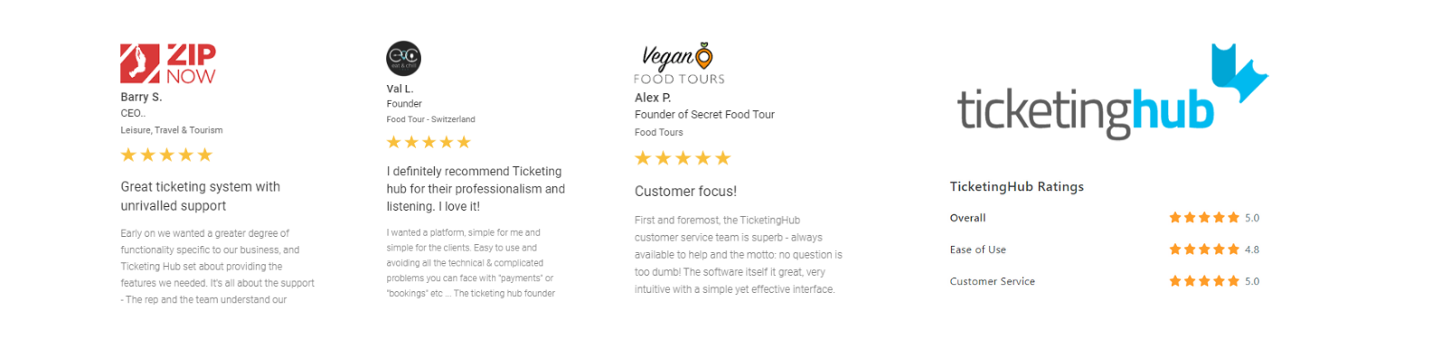 5 star customer reviews, better operations, tour booking software, more bookings, more customers