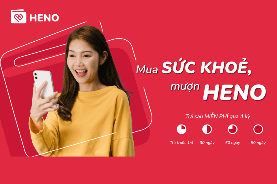 HENO cung cấp dịch vụ trả sau