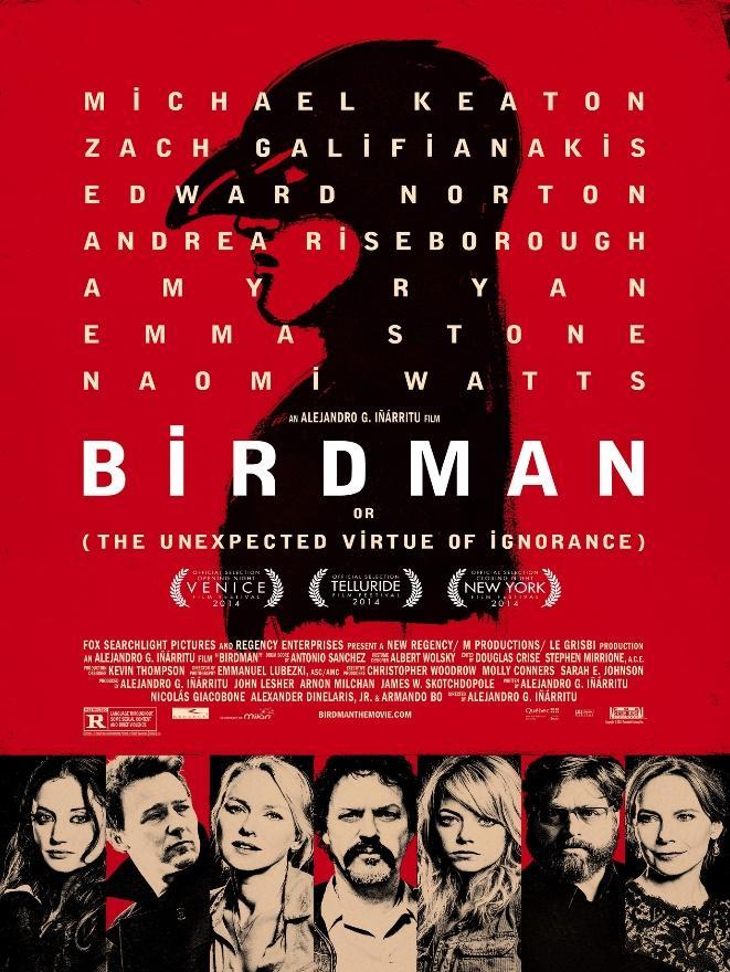 A movie poster with a birdDescription automatically generated