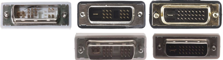 DVI-A
DVI-D
DVI-I