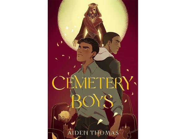 Book cover for "Cemetery Boys" by Aiden Thomas