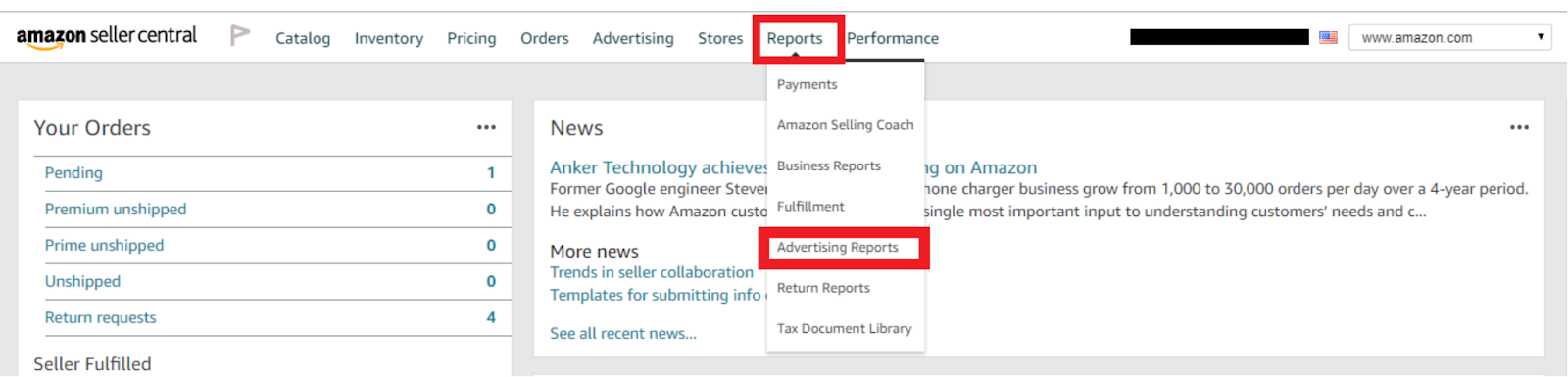 Amazon Ads to Snowflake: advertising reports