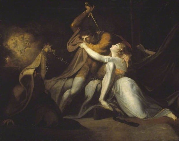 Henry Fuseli, Percival Delivering Belisane from the Enchantment of Urma, 1783, Tate Modern