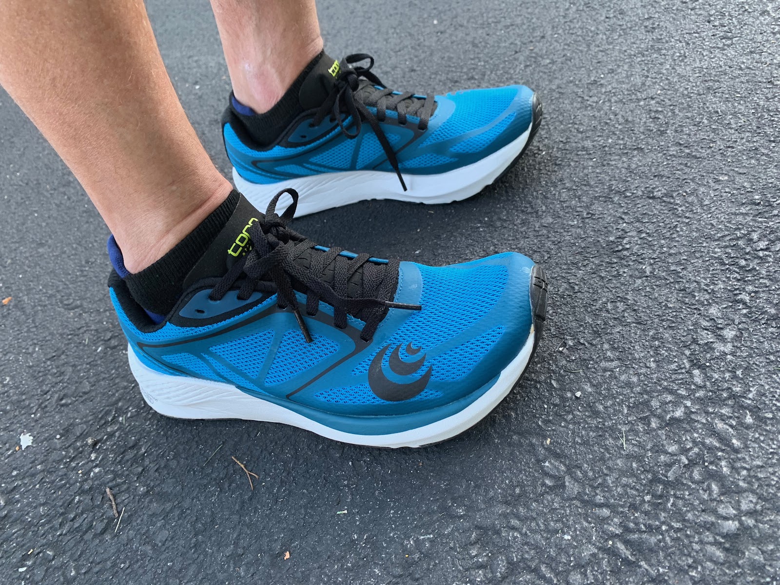 Topo Athletic Zephyr Men's Road Running Shoes, Blue US 9.5