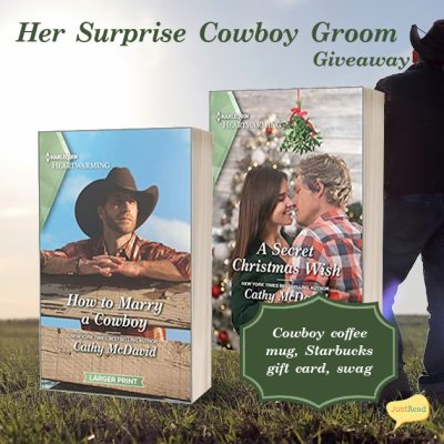 Her Surprise Cowboy Groom JustRead giveaway